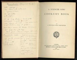 A Younger Sons' Cookery Book