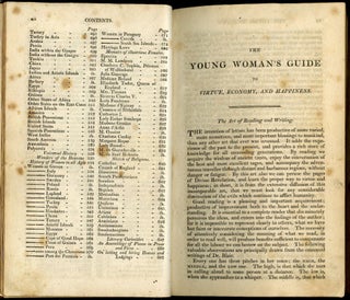 The Young Woman's Guide to Virtue, Economy, and Happiness being an improved and pleasant directory for cultivating the heart and understanding