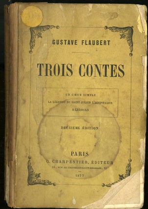Item #045161 Trois Contes: Un Coeur Simple, La Légender de Saint Julien L'Hospitalier,...