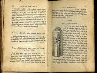 The Young Man's Book of Amusement. Containing the Most Interesting and Instructive Experiments in Various Branches of Science. To Which is Added the Popular Tricks and Changes in Cards; and the Art of Making Fire Works