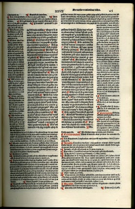 Infortiatum (with the Glossa ordinaria of Accursius and Summaria of Hieronymus Clarius)