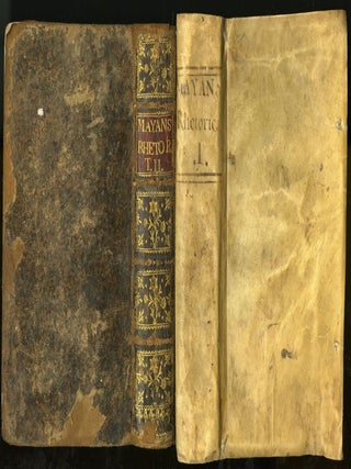Item #045398 Rhetorica. Don Gregorio Mayàns I. Siscàr