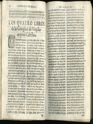 Las Obras de Publio Virgilio Maron. Traduzido en Prosa Castellana
