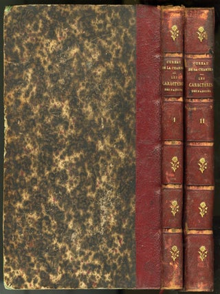 Item #045421 Les Characteres des Passions. Marin Cureau de la Chambre