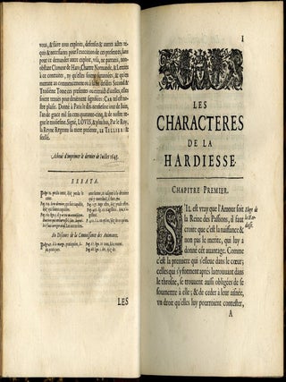 Les Characteres des Passions