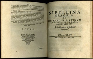 De Oraculis Gentilium et in Specie de Vaticiniis Sibyllinis libri tres