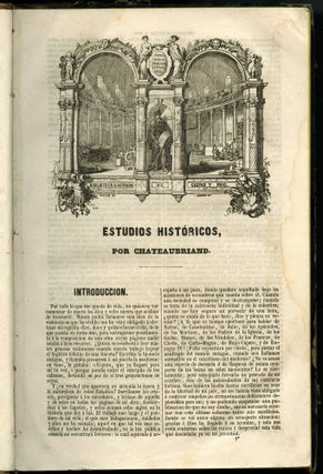 Estudios Historicos [with] Los Cuatro Estuardos [with] Miscelaneas Politicas [with] Opiniones y Discursos