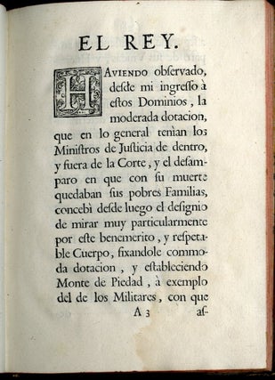 Reglamento para el govierno del Monte Pío, de viudas, y pupilos del Ministerio de dentro, y fuera de la Corte