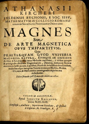 Magnes Sive De Arte Magnetica Opus Tripartitum
