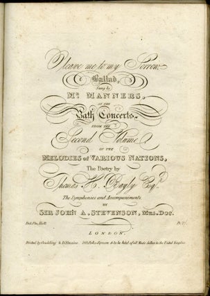 Twenty-Seven 19th Century Engraved Musical Scores