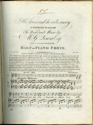 Bound Collection of Late 18th and Early 19th Century Engraved Musical Scores