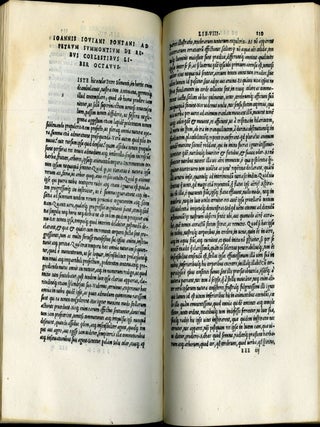Centum Ptolemaei Sententiae Ad Syrum Fratrem A Pontano E Graeco In Latinum Tralatae, Atque Expositae. Eiusdem Pontani Libri XIIII. De Reb. Coeslestibus. Liber Etiam De Luna Imperfectus