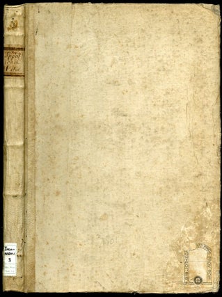 Item #045685 De Vita Apollonii Tyanei. edited, scripted, Lucius Flavius Philostratus, Philippo...