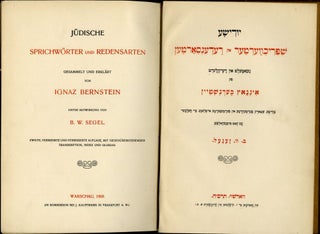 Judische Sprichworter und Redensarten