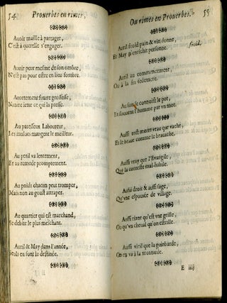 Proverbes en Rimes ou Rimes en Proverbes