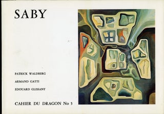 Item #045838 Saby: Peintures, Pastels, Dessins (Cahier du Dragon No. 5). Saby