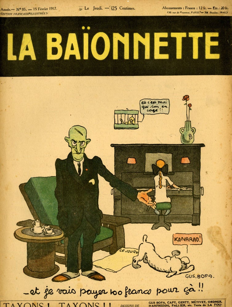 Item #045880 La Baïonnette No. 85.