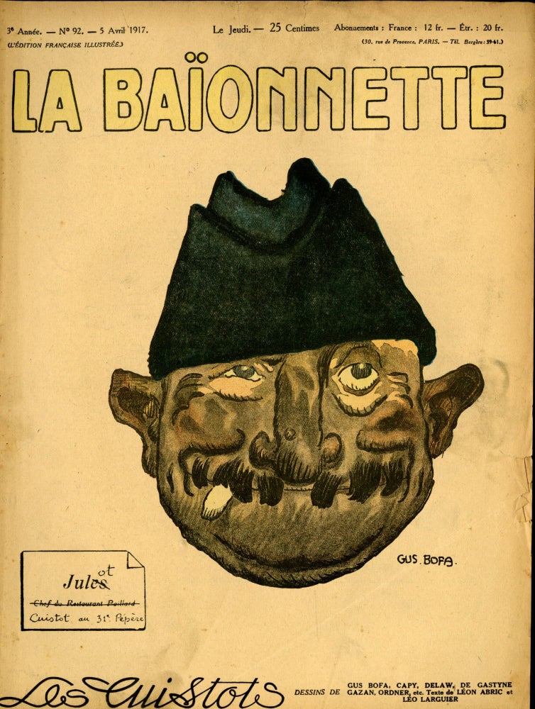 Item #045887 La Baïonnette No. 92.