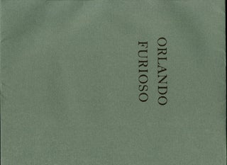 Item #045947 Orlando Furioso. Ariosto Ludovico, R. Bacchelli, intro