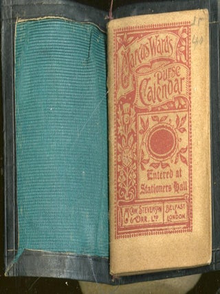 Marcus Ward's Purse Calendar, 1905