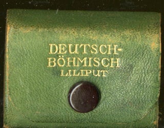 Item #045966 Liliput-Worterbuch Deutsch-Bohmisch. Boehme Erich
