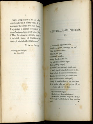 A Collection of Proverbs and Popular Sayings Relating to the Seasons, the Weather, and Agricultural Pursuits, Gathered Chiefly from Oral Tradition