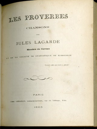 Les Proverbes Chansons