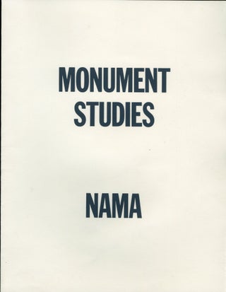 Monument Studies