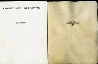 Item #046173 Karolingisches Sakramentar. Fragment. Codex Vindobonensis 958 der Österreichischen...