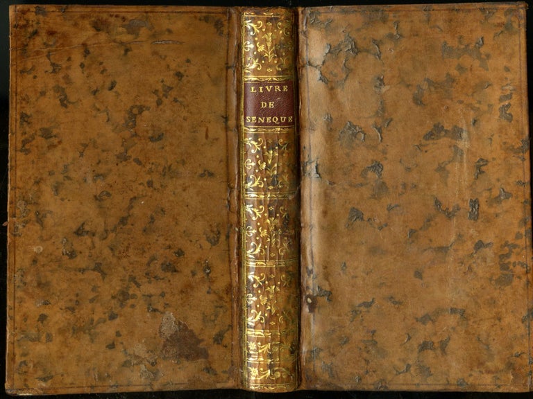 Item #046175 Les Trois livres de Seneque de la Colere. Seneque, Seneca.