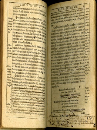Tractatus Historicus de Clarrissimi Viri Philippi Melanthonis sententia, de controversia Coenae Domini, a D. Casparo Peucero ante plures annos scriptus &c. Refutatio