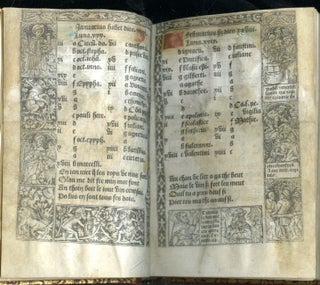 Printed Book of Hours, Usage of Rome, dated October 22, 1500 (Heures à l'usage de Rome)