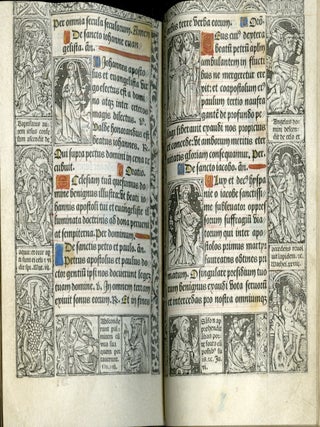 Printed Book of Hours, Usage of Rome, dated October 22, 1500 (Heures à l'usage de Rome)