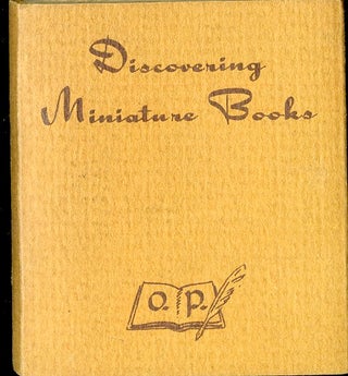Discovering Miniature Books