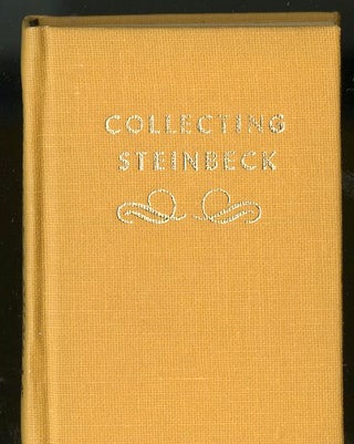 Item #046337 Collecting Steinbeck. Dunbar Maurice