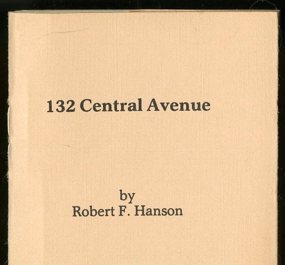 Item #046342 132 Central Avenue. Hanson Robert F. Orr.