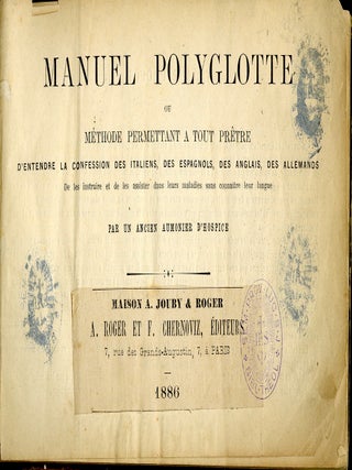 Accord de la Révélation et De La Raison Contre Le Divorce, Coutumes & Loix De Plusieurs Anciens Peuples Sur Le Divorce