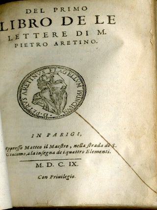 Del Primo (-sesto) libro de le Lettere di M. Pietro Aretino