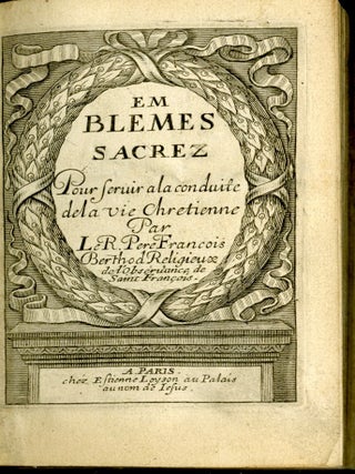 Emblesmes Sacrez, Tirez de L'escriture Sainte, et des Peres