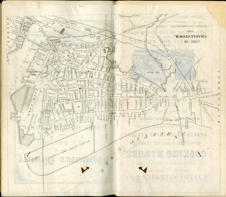 Item #046460 The Charlestown Directory: Containing the City Record the Names of the Citizens and a Business Directory, With Other Valuable Information. Davenport Samuel.