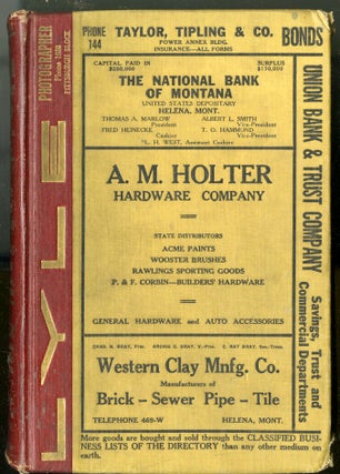Item #046464 Polk's Helena (Montana) City Directory 1929