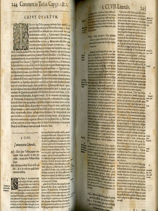Commentarius Litteralis Ac Moralis, In Tobiæ Historiam Cum quinque Indicibus. I. Paragraphorum. II. Ad Conciones copiosissimo. III. Quo traditur Institutio Politico-Christiana. IV. Locorum Sacræ Scripturæ. V. Rerum & Verborum