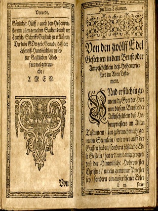 Biblisch Edelgesteinbüchlein. Das ist: Abcontrofähung