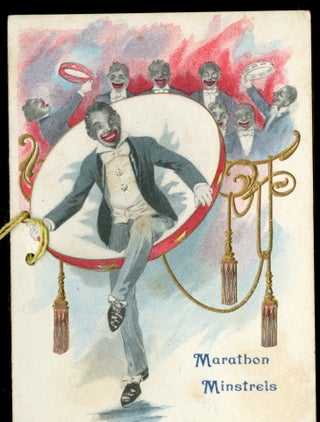 Item #046571 Marathon Minstrel Show Program, The Marathon Club, Haverill MA March 17, 1910. anon