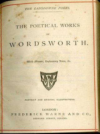 The Poetical Works of Wordsworth
