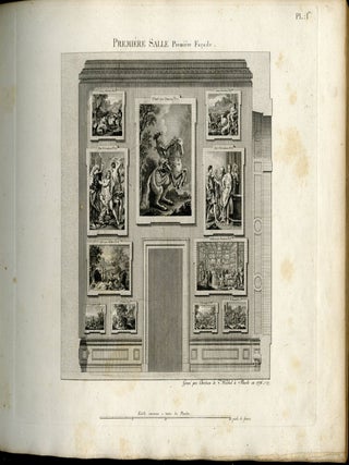 Estampes du catalogue raisonné et figure des tableaux de la Galerie Électorale de Dusseldorff