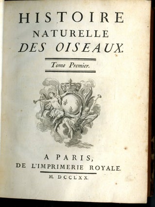 Histoire Naturelle des Oiseaux Tomes I-IX, complete
