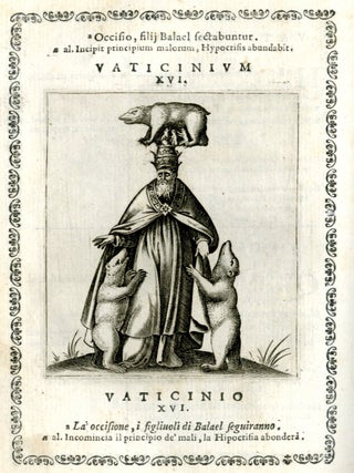 Vaticinia, sive prophetiae / Vaticinii, overo Profetie