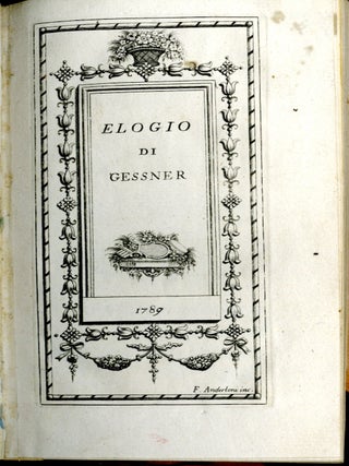 Elogio di Gessner