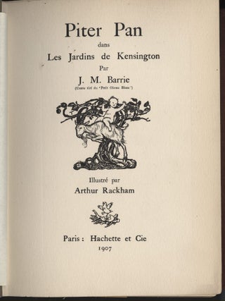 Piter Pan dans Les Jardins de Kensington